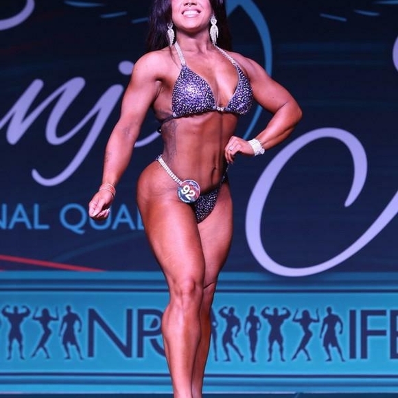 Sparkling Black and Blue Bikini Set - Picture 4 of 6